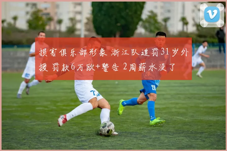 损害俱乐部形象 浙江队追罚31岁外援 罚款6万欧+警告 2周薪水没了
